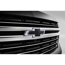 Front Grille Black Small Chrome 2021 Chevrolet Suburban Tahoe LS LT w/o Bowtie picture