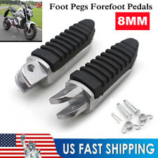 CNC Aluminum Universal Motorcycle Folding Foot Pegs Footrest Racing Pedal Step picture