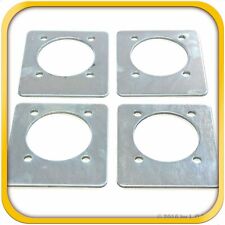 4 Mounting Plates Recessed Backing f D Ring Tie Down Rope Rings picture