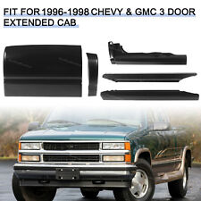 Fits 96-98 Chevy GMC C/K 3DR Extended Cab Front Rear Rocker Panels Cab Corners picture
