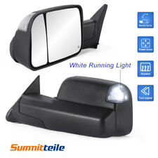 Power Heated Tow Mirrors w/White Running Light For 1998-2002 Dodge Ram 2500 3500 picture