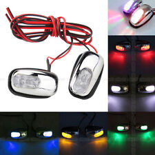 2Pcs Universal 7 Color LED Car Light Lamp Windshield Spray Nozzle Wiper Washer picture