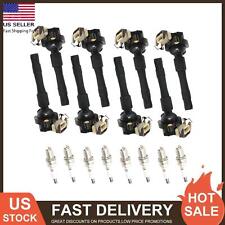 8PCS Ignition Coils & 8x Spark Plugs For 1996-2002 BMW 328i 528i 2.8L UF354 3199 picture