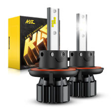KAC CSP 9008 H13 LED Headlight Bulbs Conversion Kit High Low Beam 6000K Bright picture