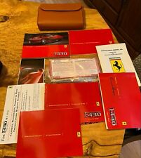 2006 FERRARI F430 COUPE & SPIDER COMPLETE OWNERS MANUAL SET PACKET LEATHER XLNT picture