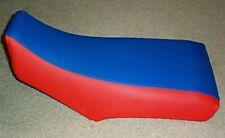Honda TRX 125 Hurricane Seat Cover Blue Top Red Side Seat Cover picture