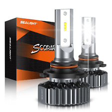 SEALIGHT 9006 HB4 LED Headlight Bulbs Low Beam Super Bright White 6000K ‎14000LM picture