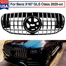 For Mercedes-Benz X167 GLS CLASS 2020+ Chrome AMG GLS63S style Grille + Bracket picture