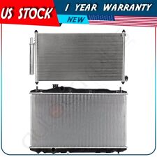Radiator and AC Condenser Assembly For 2012 2013 2014 2015 Honda Civic picture
