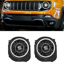 Car Headlight For Jeep Renegade 2015-2021 LED Headlights DRL Running lights Pair picture