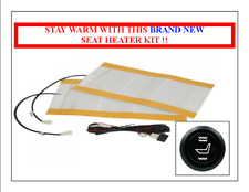 250-1870B ROSTRA / UNIVERSAL CARBON FIBER SEAT HEATER KIT W/ 3 POSITION SWITCH picture