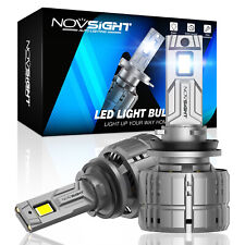 NOVSIGHT 200W H11 H8 H9 LED Headlight Bulbs 6500K 40000LM High Low Beam Halogen picture