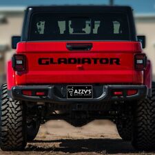 Jeep Gladiator 2019-2022 Tailgate Emblem Kit Official MOPAR (Black) - USA Made picture