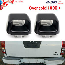 1 Pair License Plate Light Rear Bumper Lamp Housing Cover For Nissan Frontier picture