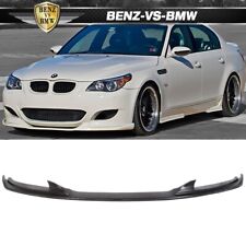 Fits 06-10 BMW E60 M5 Only H Style Unpainted Front Bumper Lip Spoiler - PU picture