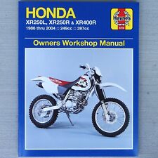 1986-2003 Honda XR250 XR400 XR 250 400 XR400R HAYNES REPAIR MANUAL 2219 picture