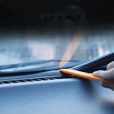 1.6M Car Dashboard Gap Filling Sealing Strip Accessories Rubber Carbon Fiber*1 picture