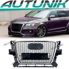 RSQ5 Chrome Honeycomb Front Grille for Audi Q5 Non-Sline 2008 2009 - 2012 picture