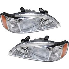 Headlights Headlamps Left & Right Pair Set NEW for 99-01 Acura TL picture