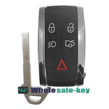 Remote Key Fob For Jaguar XF XFR XK XKR KR55WK49244 PCF7953A 315MHz picture