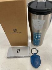 OEM Genuine PORSCHE x TRANSFORMERS set of 2 Key ring with travel mug 911 Macan picture