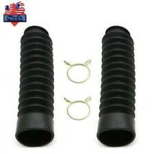 For Honda XR100R CRF100F CRF125F 2X Front Fork Suspension Shock Cover Dust Boots picture