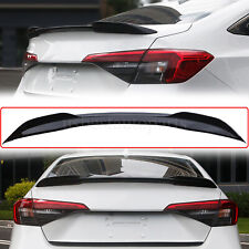For 2022 2023 Honda Civic Si Style Painted Glossy Black Sport Trunk Spoiler Wing picture