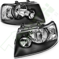 Fits 2003-2006 Ford Expedition Sport Utility Headlights Assembly Headlamps Pair picture