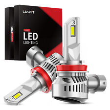LASFIT H11 H9 LED Low Beam Headlight Bulbs 100W 10000LM 6000K White LAair Series picture