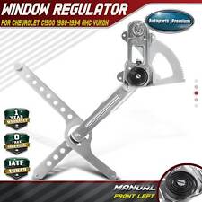 Manual Window Regulator for Chevrolet C1500 1988-1994 GMC Yukon Front Driver LH picture