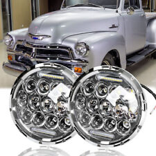 7Inch Led Headlights Halo Projector For Chevrolet Truck 1954-1957 3100 1956-1959 picture