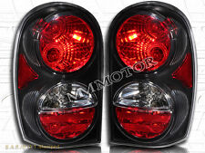 FITS FOR 02-07 JEEP LIBERTY ALTEZZA TAIL LIGHTS JDM BLACK 03 picture