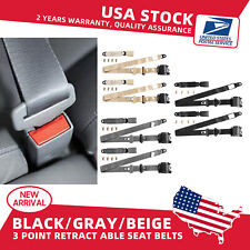 Adjustable Universal 3 Point Retractable Auto Car Seat Belt Lap Shoulder picture