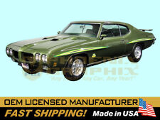 1970 1971 Pontiac GTO The Judge Decals Graphics Stripes-Only Kit picture