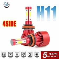 H11 H8 H9 LED Headlight 6000K 2240W 336000LM 4-Side Kit Low Beam Bulb High Power picture