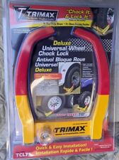 Trimax Locks Deluxe Yellow Steel 7