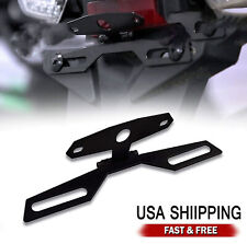 New Universal Motorcycle Tail Tidy License Plate Bracket Flip Up Fold Adjustable picture