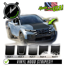 Hood Blackout Decal Racing Stripes Graphics Fits 2022 &up Hyundai Santa Cruz picture