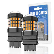 For Chevrolet HHR 2006-2010 2011 Amber 3157 LED Turn Signal Parking Light Bulbs picture