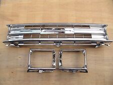 Fits For Toyota Pickup 1989-1991 2WD Fully Chrome Grille Light Case with Clips picture