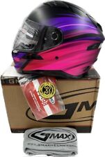 GMAX FF-98 FULL-FACE OSMOSIS HELMET BLACK/PUR/RED SMALL - F1983074-ECE picture