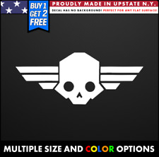 HELLDIVERS 2 SKULL LOGO Vinyl Decal Sticker BUY 1 GET 2 FREE dive harder picture