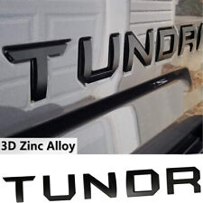 3D Raised Metal Tailgate Insert Letter Fit for 2014-2021 Tundra Emblem decal picture