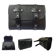 DEFY Motorcycle Synthetic Leather Tool Bags Sissy Bar Bags Saddle Bag Storage picture