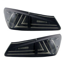 VLAND LED Tail Lights Fit For Lexus IS250 IS350 ISF 2006-2013 Smoked Lens A Pair picture