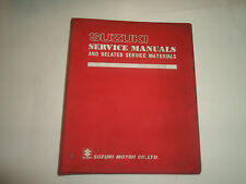 1980 Suzuki GS250T Service Repair Manual & BINDER STAINED BOOK 80 99000855510E3 picture