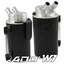 ADD W1 Oil Catch Can Resevoir Tank- REAL Carbon Fiber Closed loop system picture