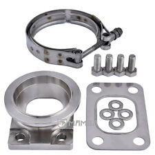 CNC SUS310 Manifold Flange Adapter T25 to V-Band Garrett GT30R GT35R G25 G30 G35 picture
