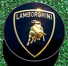 Factory Lamborghini Bull Center Cap New Original Genuine OEM Gold Wheel Centre picture