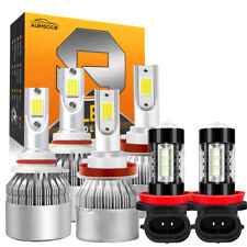 For 2007-2010 Ford Edge 6x LED Headlight Bulbs Kit High / Low Beam + Fog Light picture